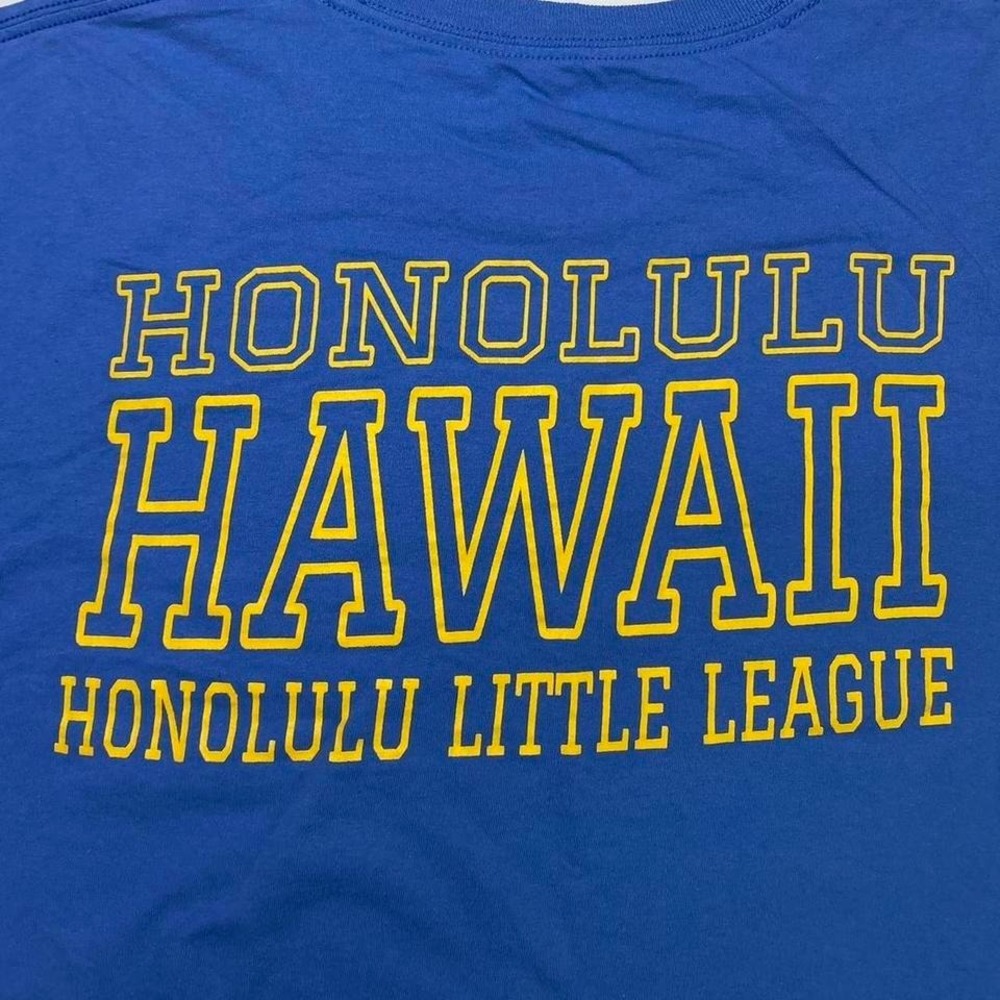 Honolulu Hawaii little league baseball shirt